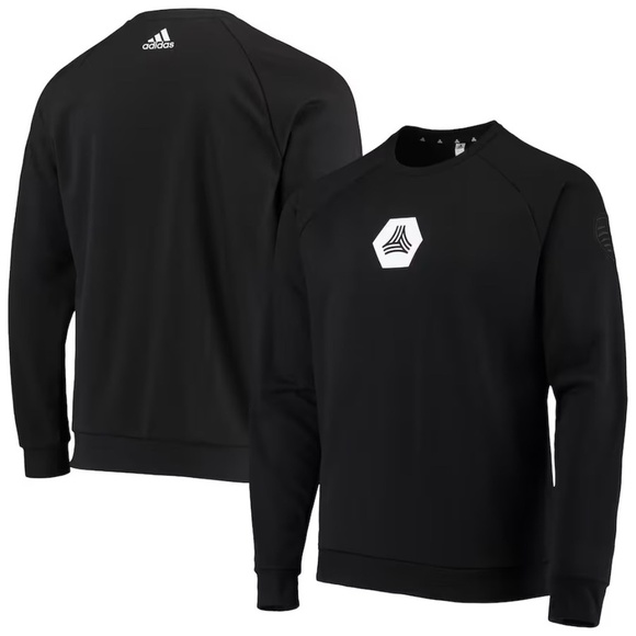 adidas Other - Men's adidas Black Sporting Kansas City Tango Raglan Sweatshirt Size small